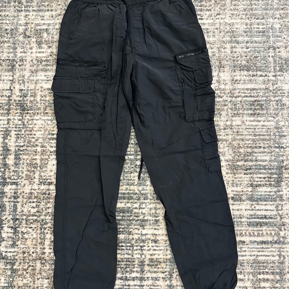 Black Cargo Pants